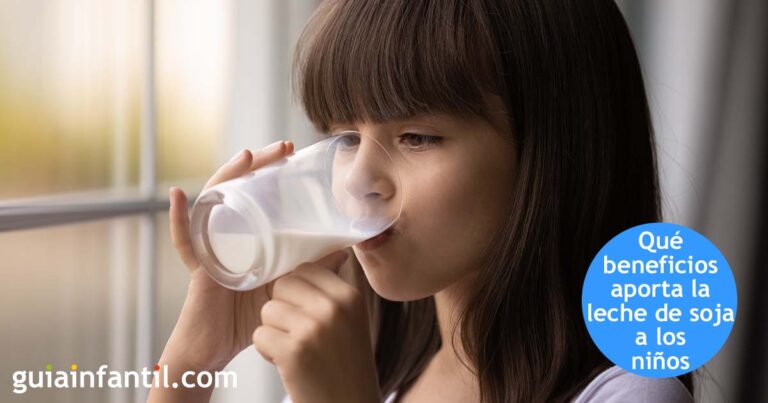 Los beneficios de la leche de soja y su consumo en niños y adolescentes